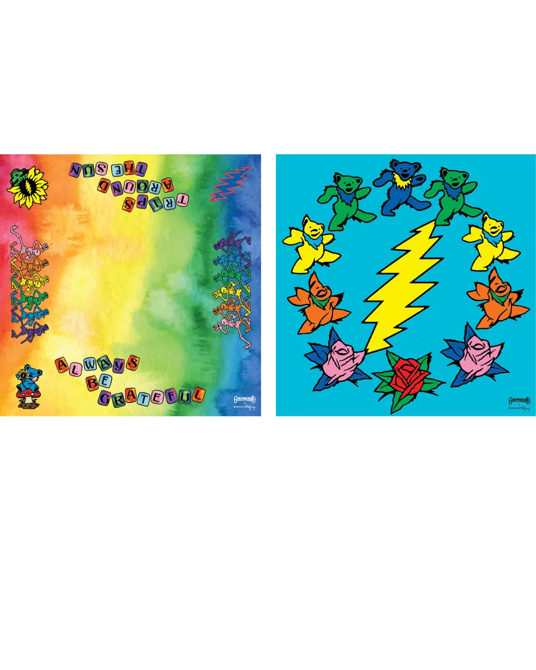 Grateful Dead Double-Sided Mat - Tie Dye Dream