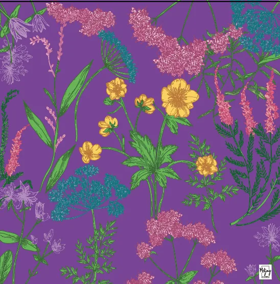 Garden Glow Mat - Wild Orchid