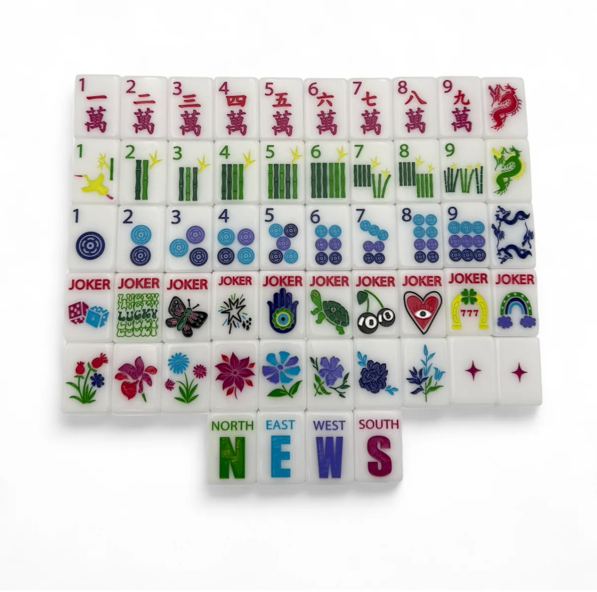 Lucky Charms Tiles - Bright White