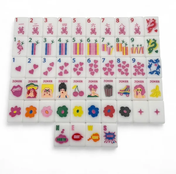 Pop Divas Tiles - Bright White