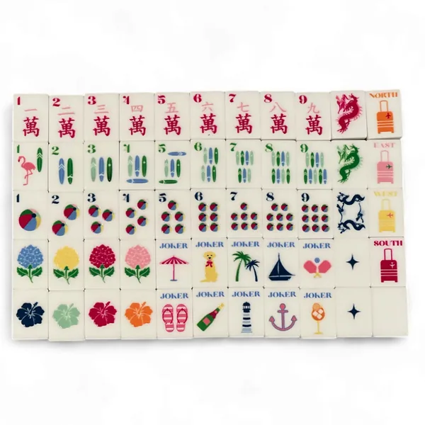 Bespoke x Gray Malin Travel Tiles Kit - Beach Club