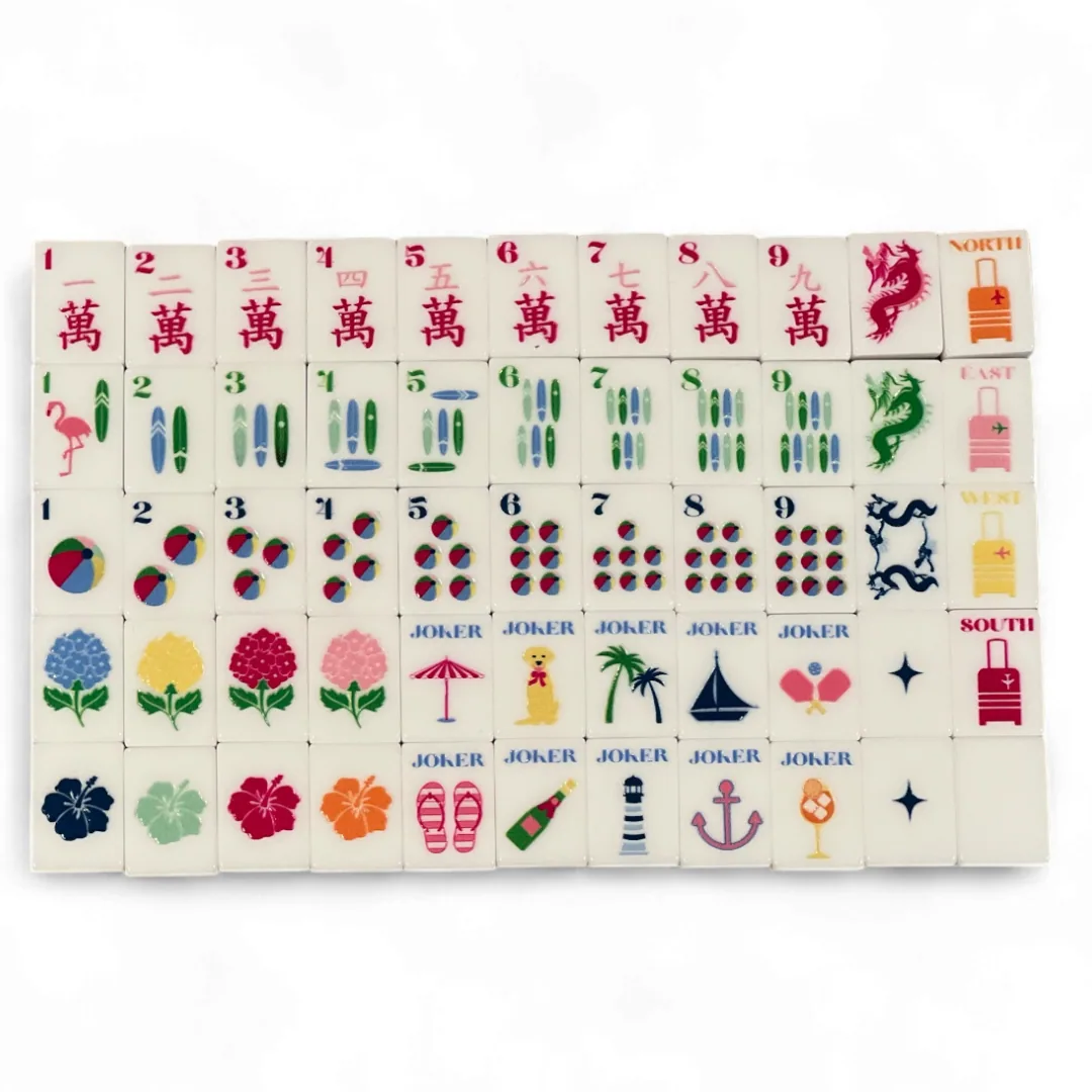 Bespoke x Gray Malin Travel Tiles Kit - Beach Club