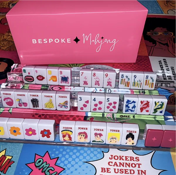 XL Mega Pop Divas Tiles - Hottie Pink