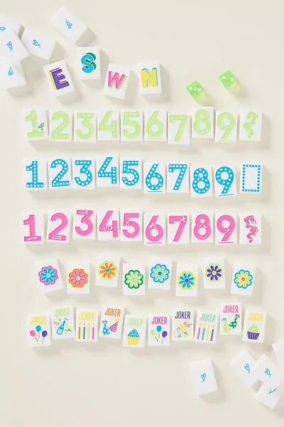 The Celebration Line Mahjong Tiles