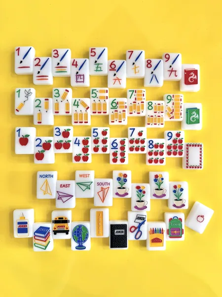 The Teacher Line Mahjong Tiles