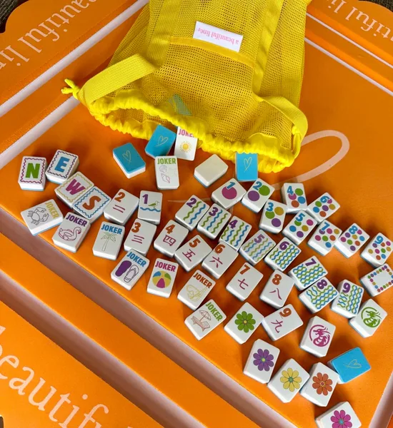 Floating Foam Mahjong Tiles