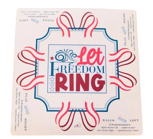 Let Freedom Ring Mahjong Mat