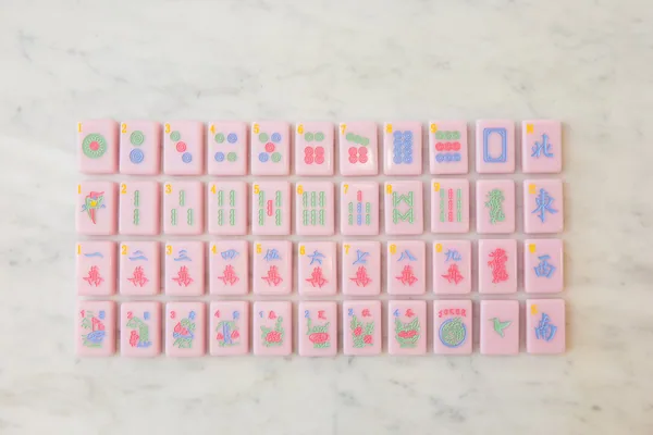 Sparrow Series American Mahjong Tile Set in Classic Lavender