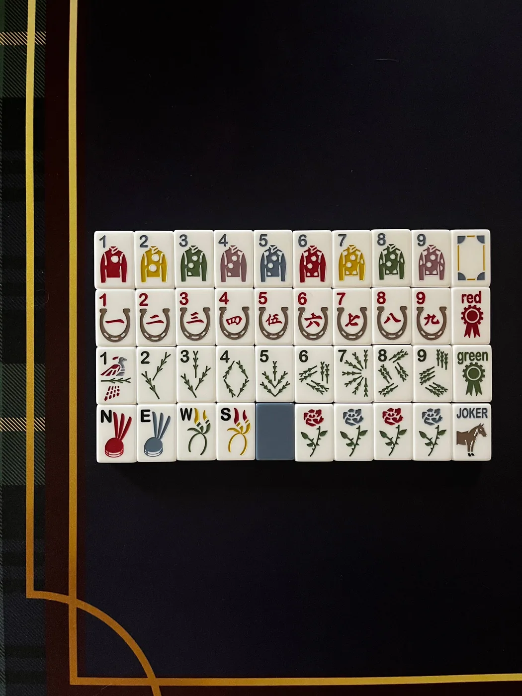 The Polo Club Mahjong Set