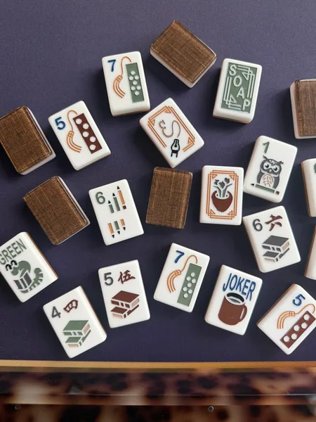 The Literary Society Mahjong Set