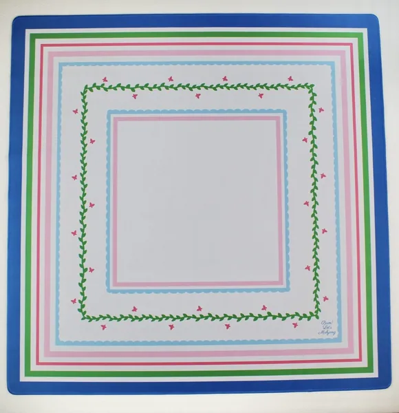 Mahjong Neoprene Mat — Bright