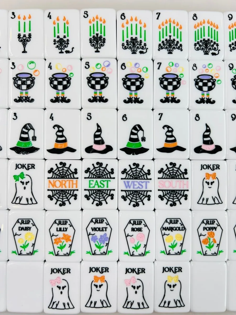 Hocus Pocus – Halloween Mahjong Tile Set