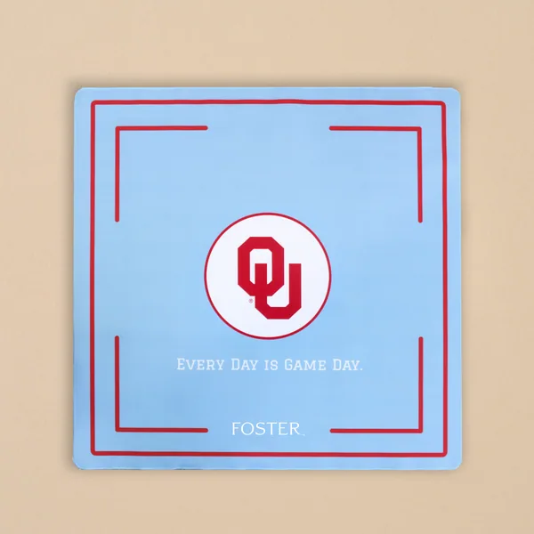 University of Oklahoma Mahjong Mat