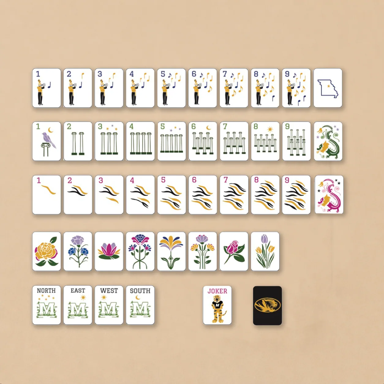 Mizzou Mahjong Bundle