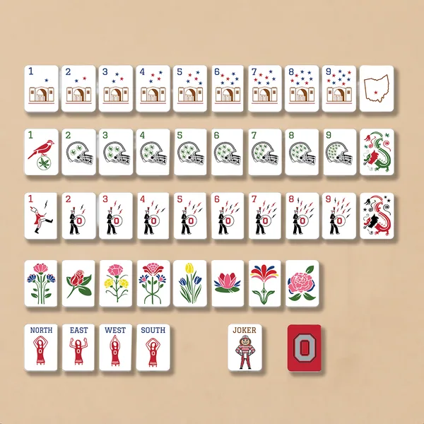 Ohio State Mahjong Bundle