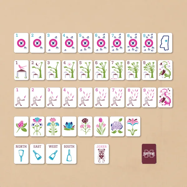 Mississippi State Mahjong Bundle