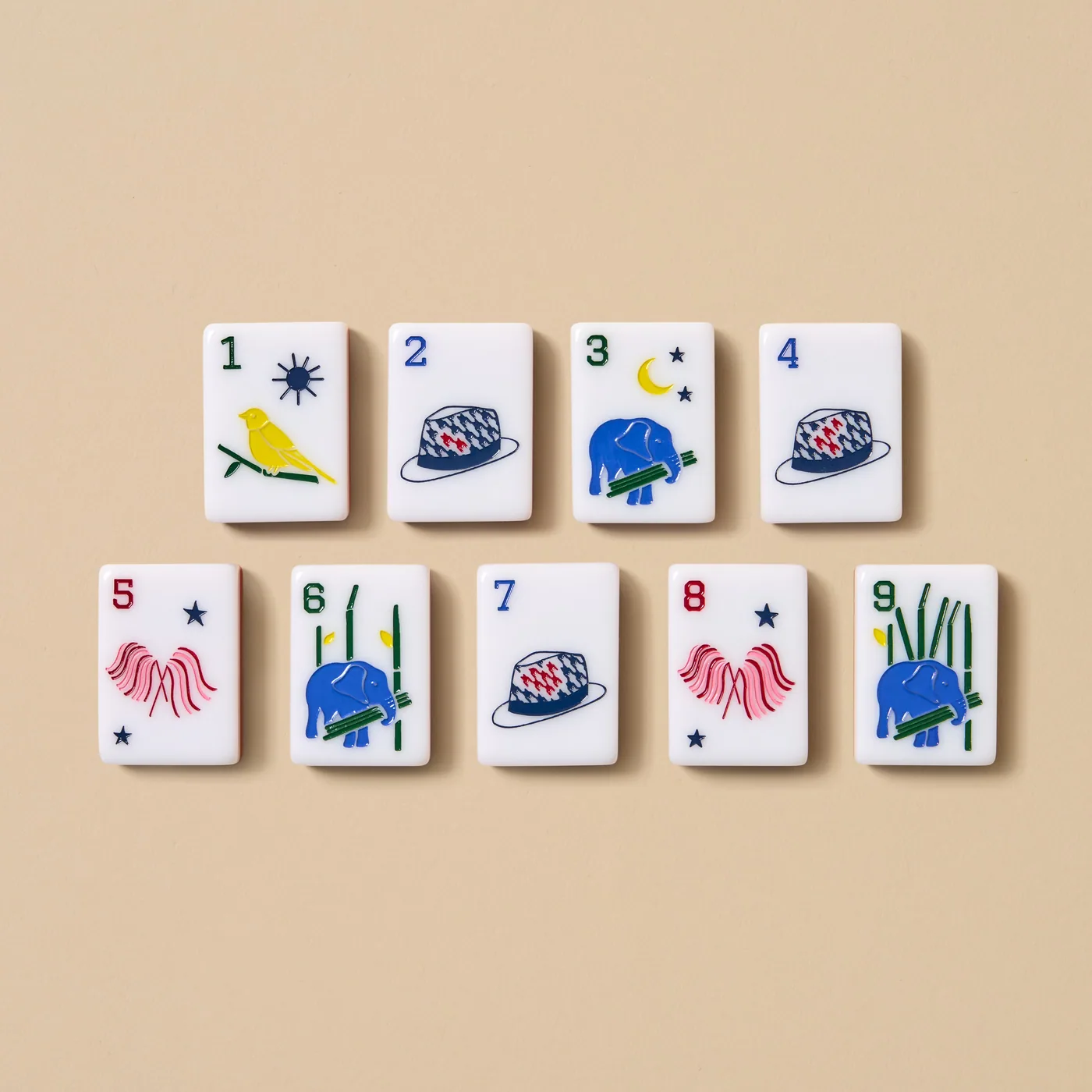 University of Alabama Mahjong Tiles
