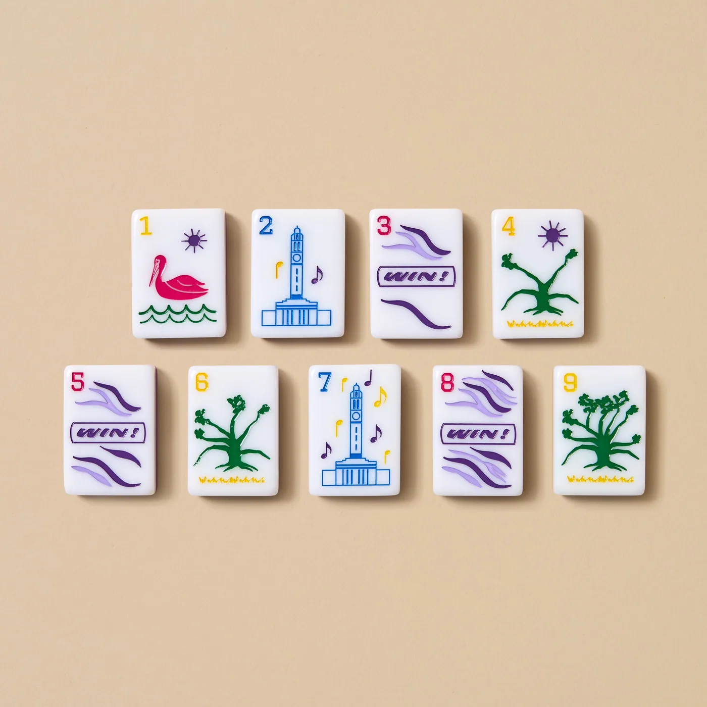 LSU Mahjong Tiles