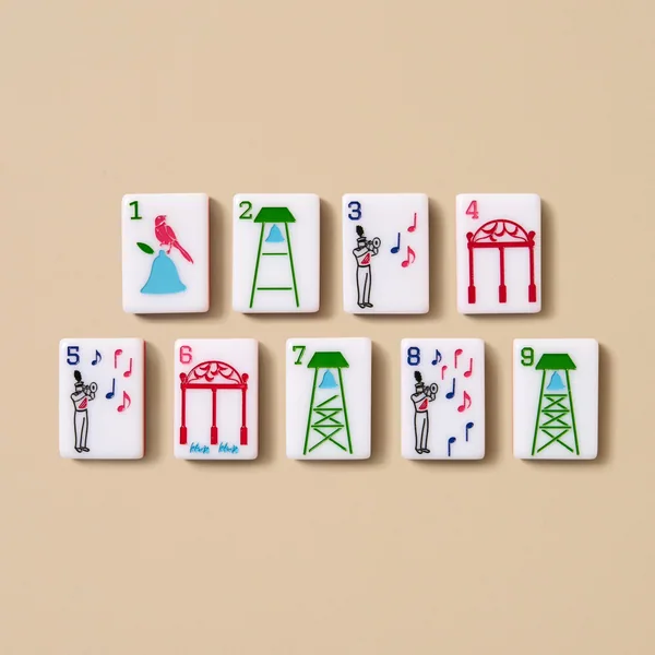 University of Georgia Mahjong Tiles