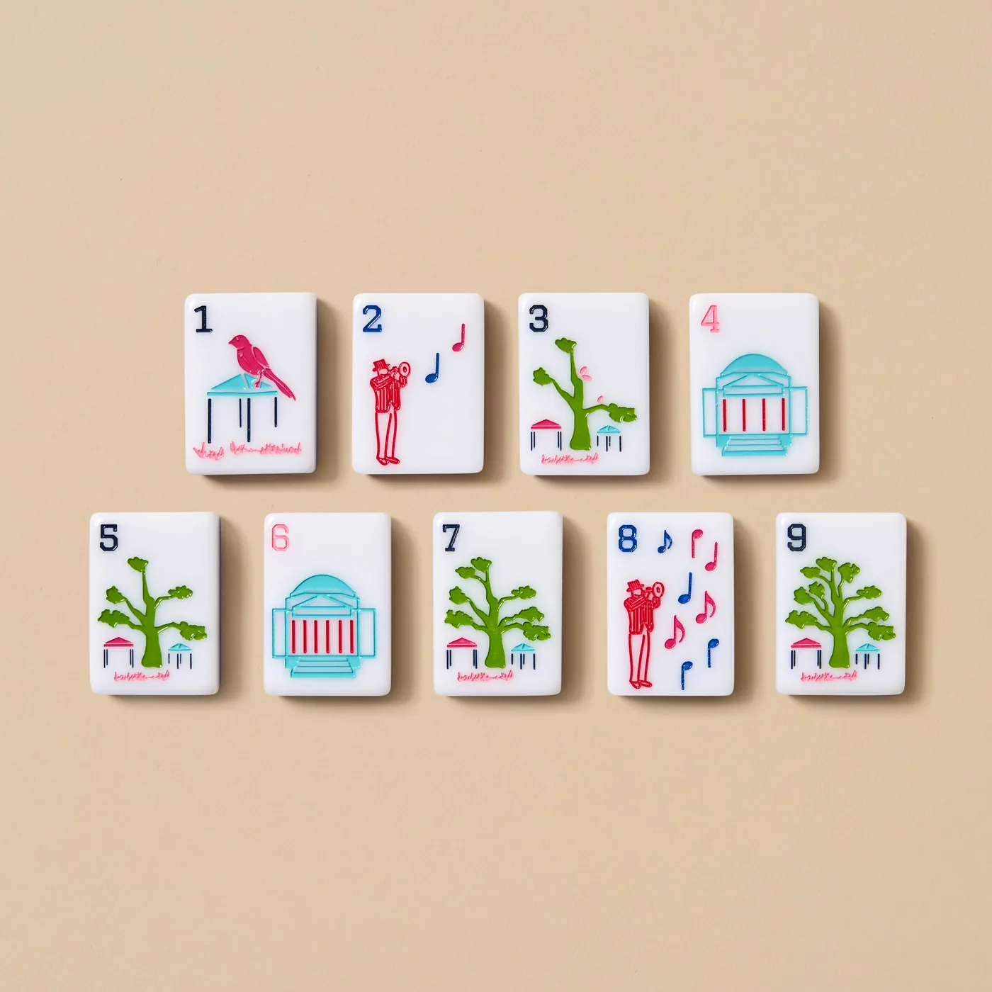 SMU Mahjong Tiles