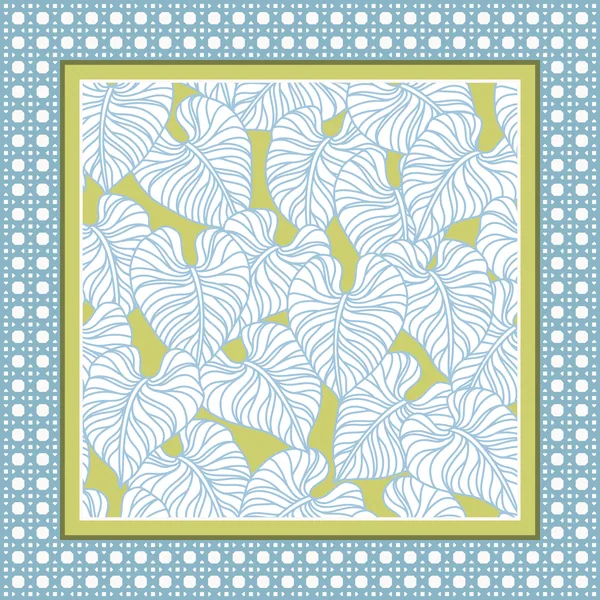 Calathea Coast Mahjong Mat
