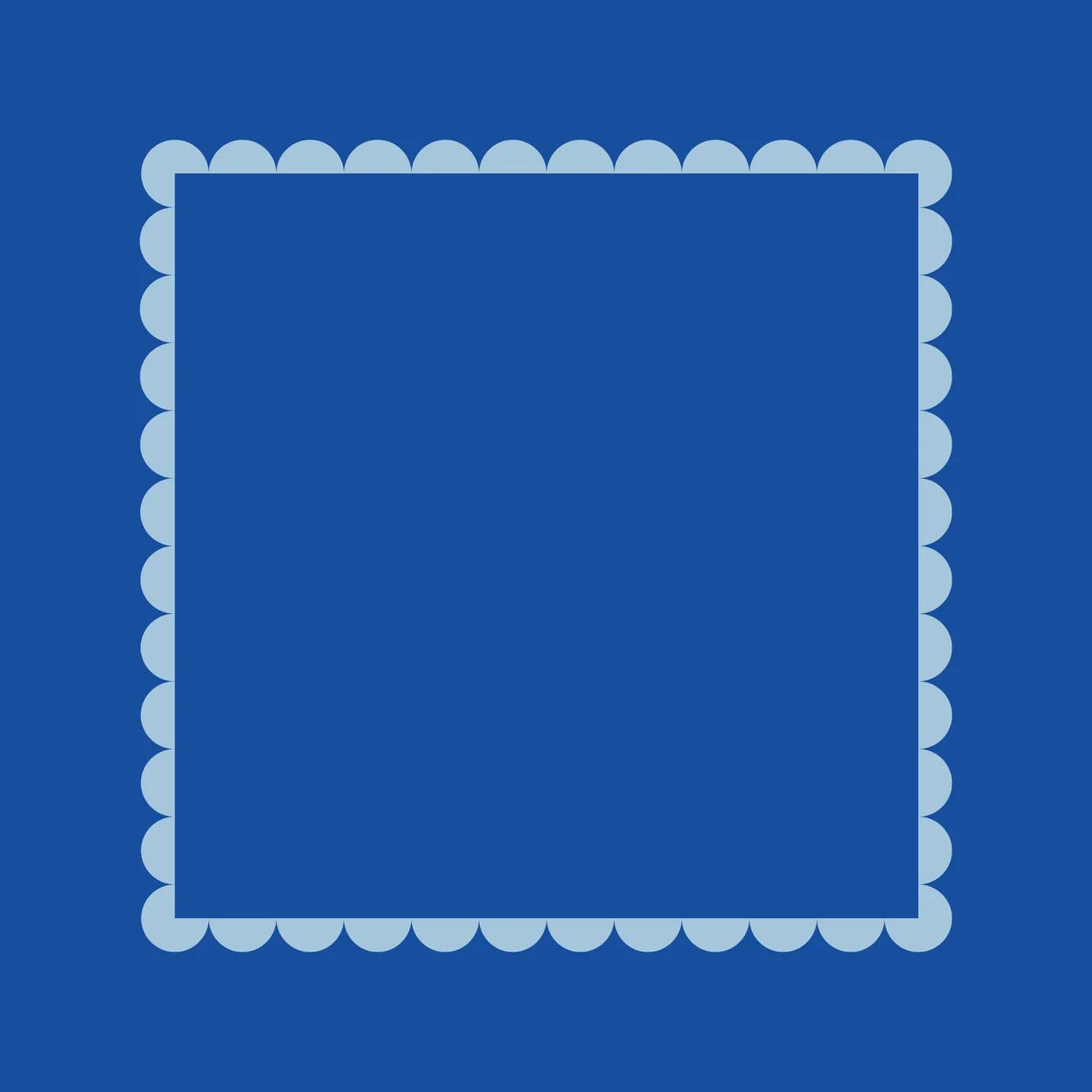 Bright Series: Blue Mahjong Mat