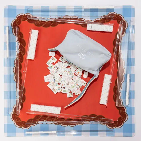 Round Top Mahjong Game Mat