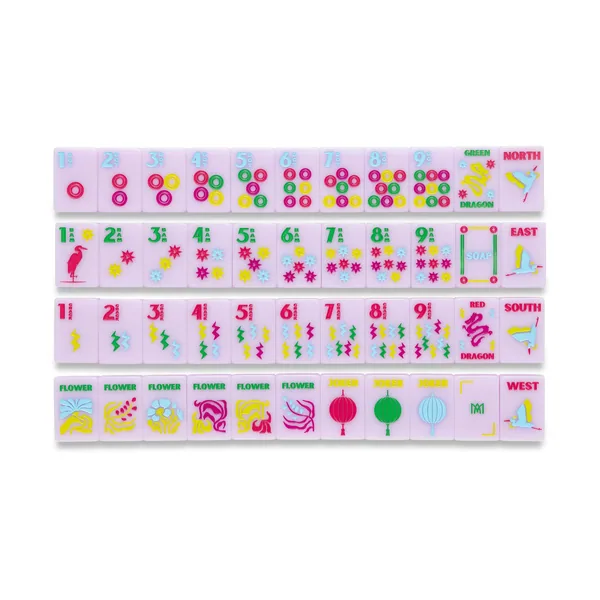 Lilac Signature Mahjong Tile Set