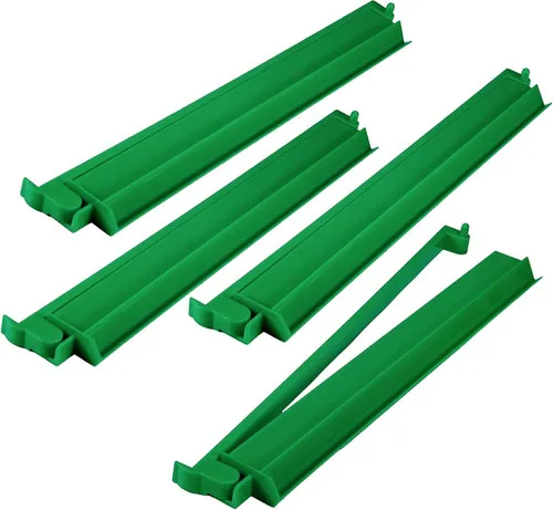 Green Mahjong Tile Racks With Pushers (Set of 4)