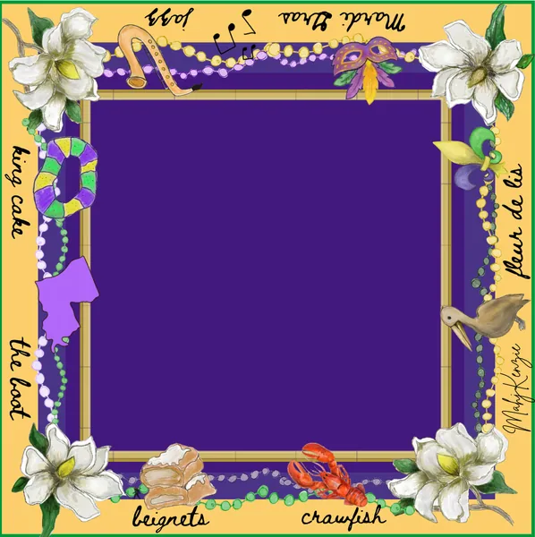 Beads & Blitz Double-Sided Mahjong Mat