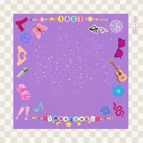 Life of a Mahj Girl Mahjong Mat
