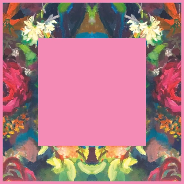 Mahj In Bloom Floral Mat – Pink Center