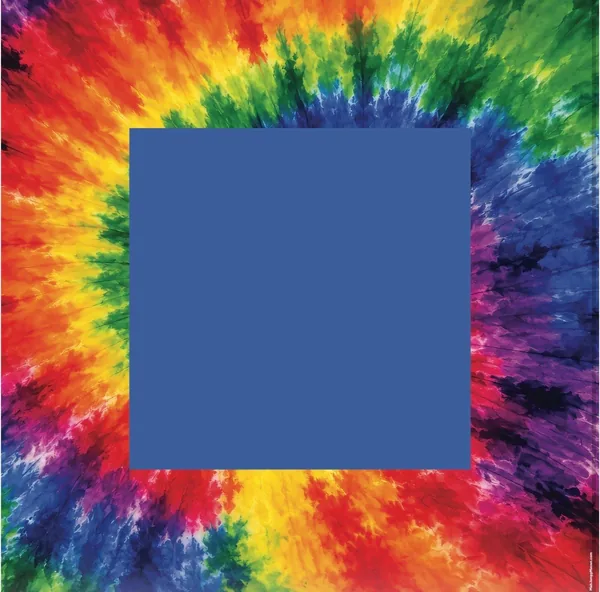 Colorful Tie Dye Mah Jongg Game Mat