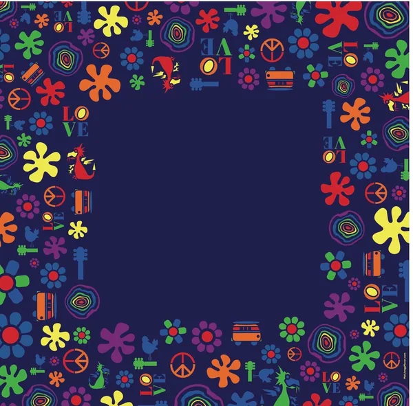 Peace, Love Mah Jongg Game Mat