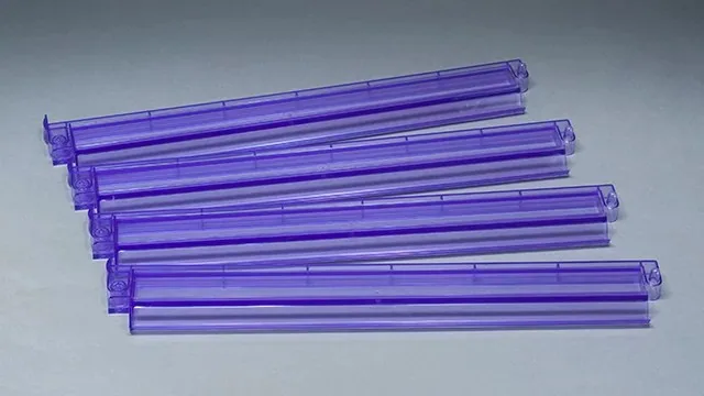 Lavender Transparent Mah Jongg Racks with Attached pusehrs