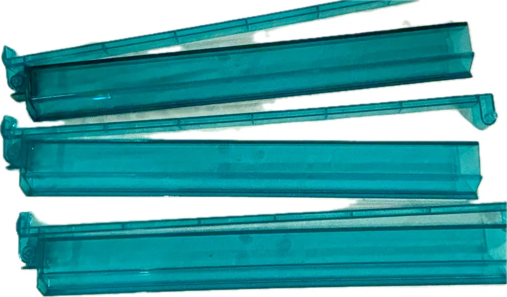 Turquoise MahJongg Racks with Attached Pushers