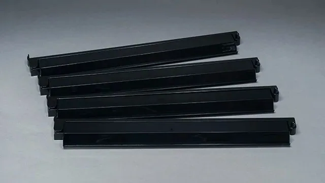 Black Mahjong Racks With Attached Pushers