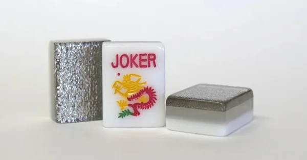 3 Layer Dark Silver Sparkle Mah Jongg tile set