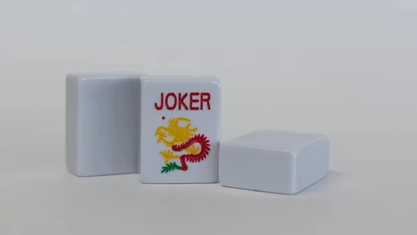 Dove Gray Engraved & Hand Painted American Mahjong Tile set