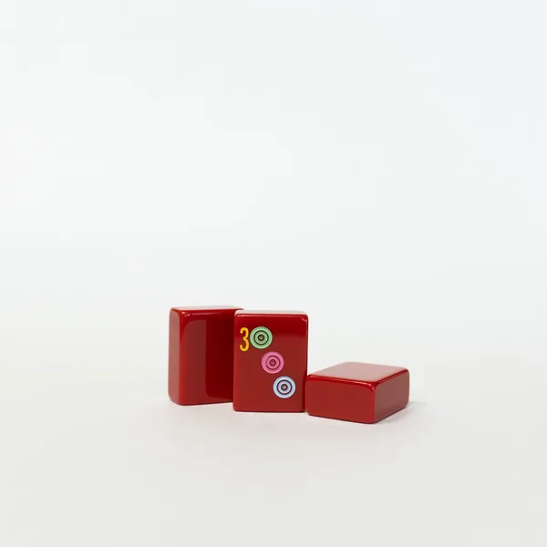 Firecracker Red- Engraved and Hand Painted American Mah Jongg set