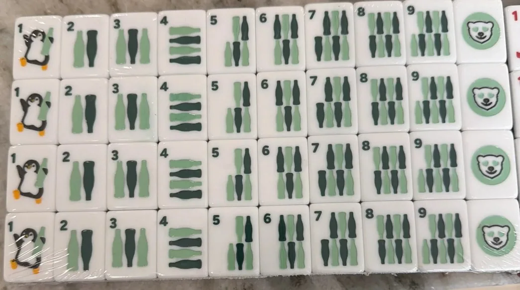 Coca-Cola® Classic Mah Jongg Tile Set