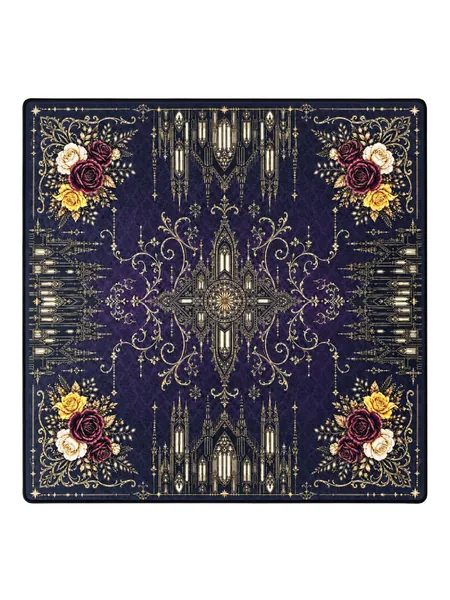 Gothic Hour Rolled Neoprene Mahjong Mat