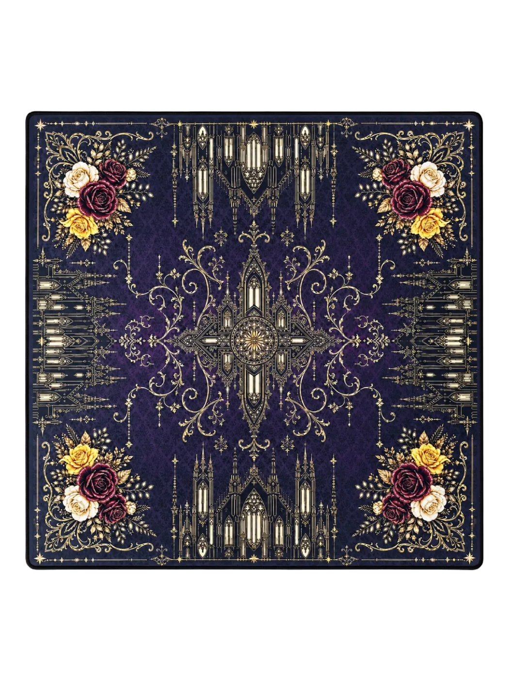 Gothic Hour Rolled Neoprene Mahjong Mat