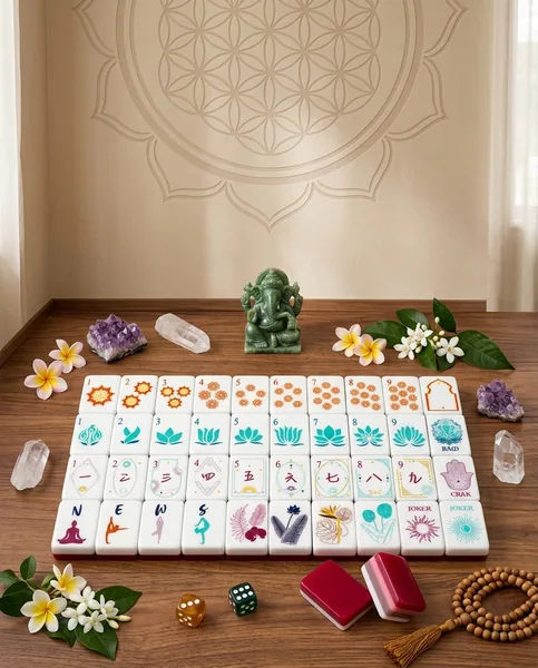 Yoga Mahjong Set