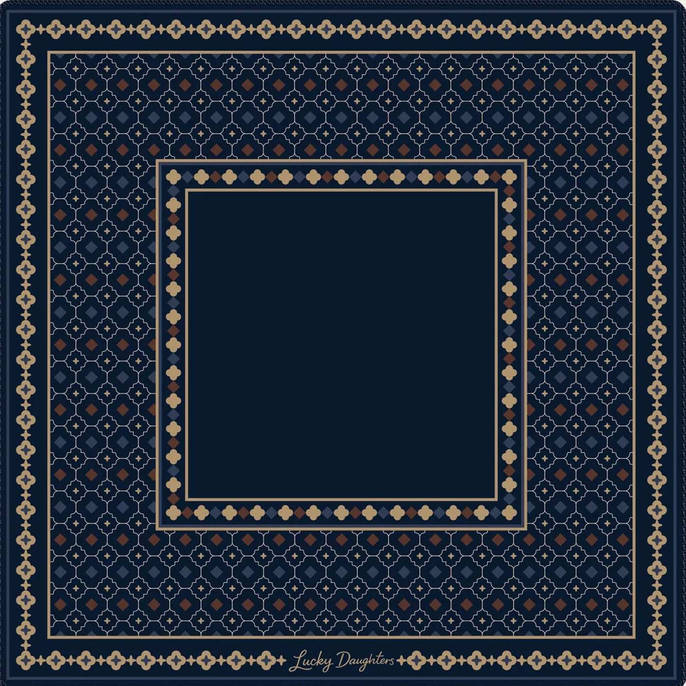 Astor Place in Navy Mat