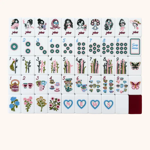 Auntie's Table: Mahjong Tile Set