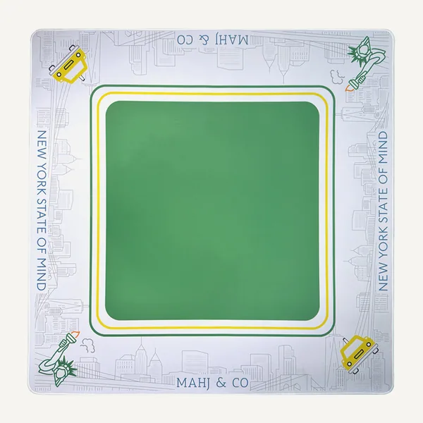New York New York Mahjong Mat