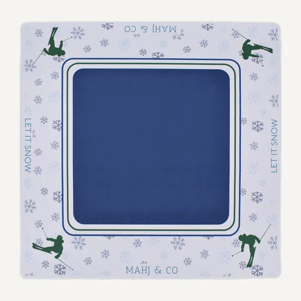 Let It Snow Mahjong Mat