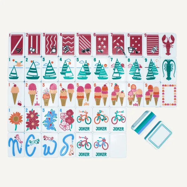 Summer Breeze Mahjong Set
