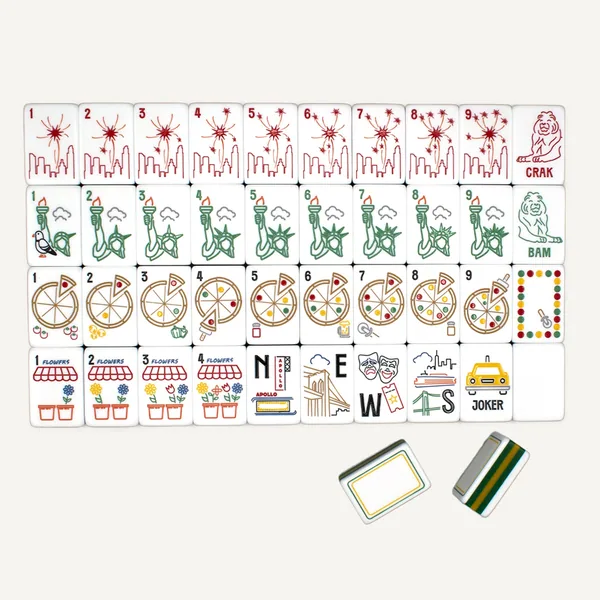 New York New York Mahjong Set